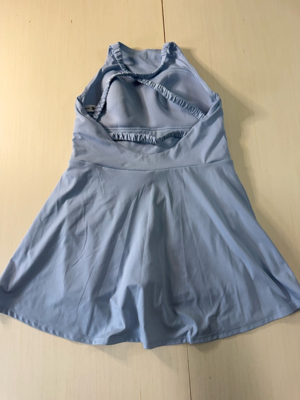 all in motion Light Blue Backless Athletic Dress